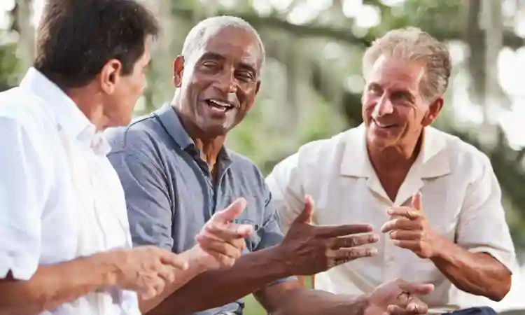 older men don’t feel need to socialize